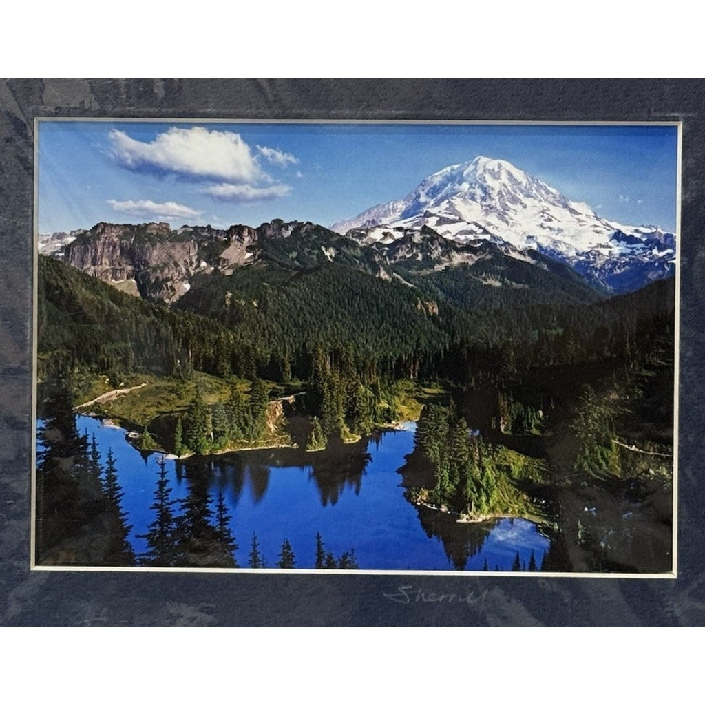 Eunice Lake, Mount Rainier – Signed Sherrill Photo Print 8" x 10"