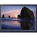 Haystack Rock, Cannon Beach Sunset – Signed Sherrill Photo Print 8x10