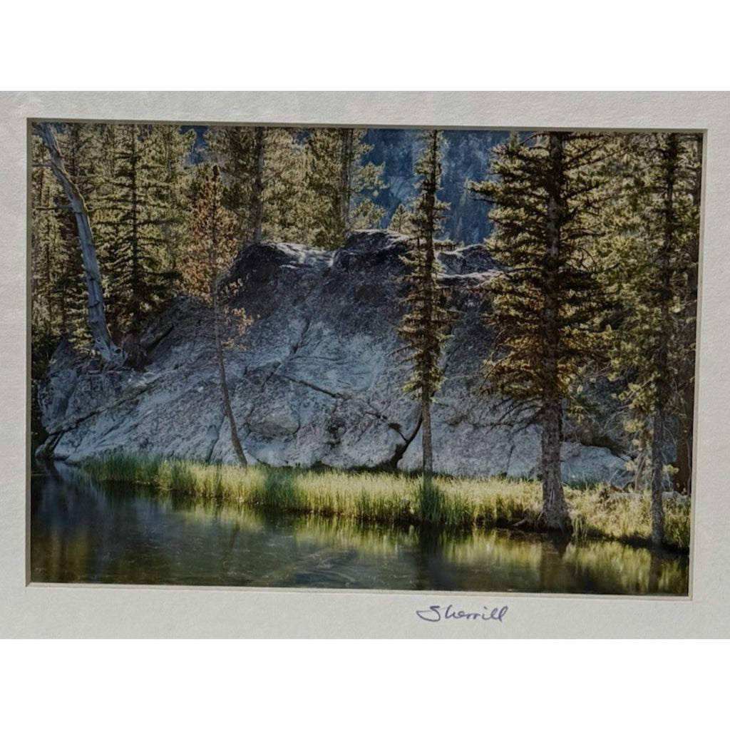 Hoffer Lakes, Forest Reflection – Signed Sherrill Photo Print 8x10