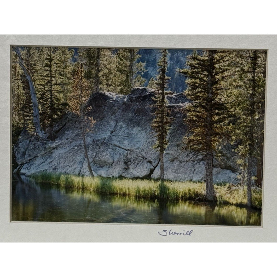 Hoffer Lakes, Forest Reflection – Signed Sherrill Photo Print 8x10