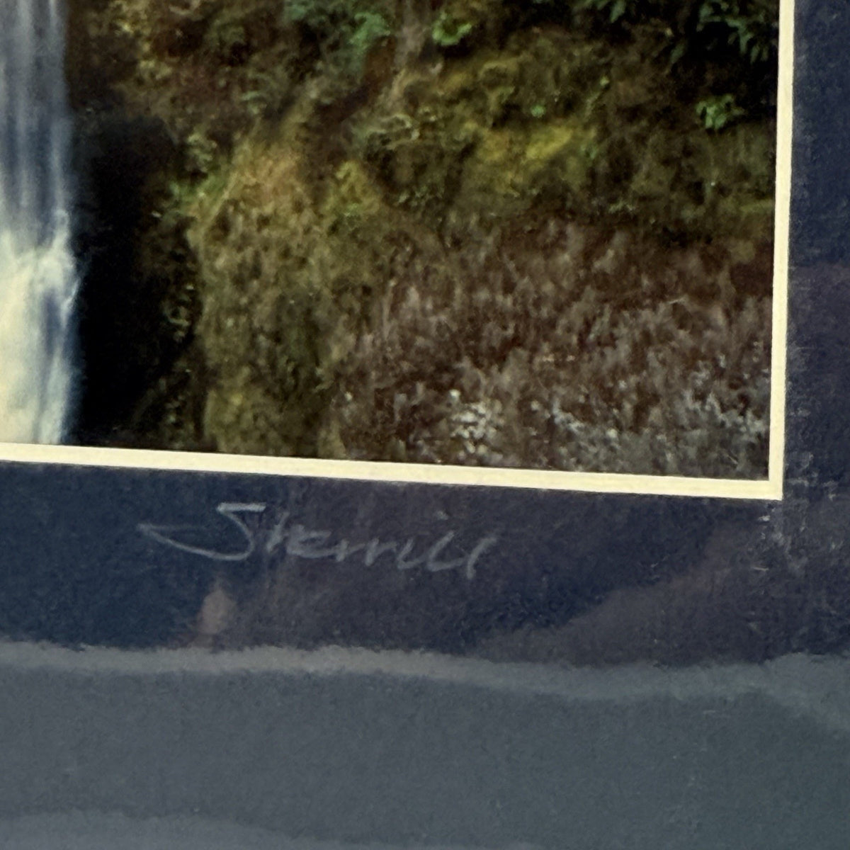 Multnomah Falls, Classic View – Signed Sherrill Photo Print 8x10