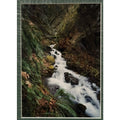 Wahkeena Creek Cascade, Long Exposure – Signed Sherrill Photo Print 8x10