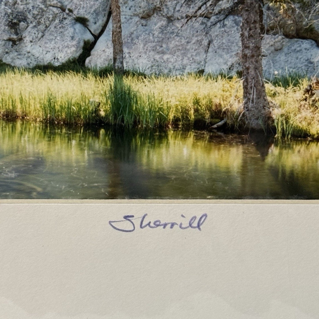 Hoffer Lakes, Forest Reflection – Signed Sherrill Photo Print 8x10