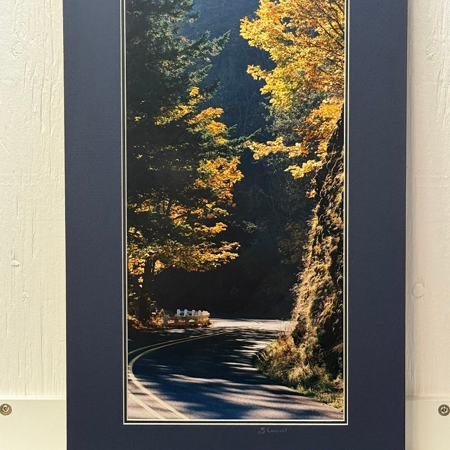 Crown Point Highway, Columbia River Gorge – Signed Sherrill Photo Print 20" x 8"