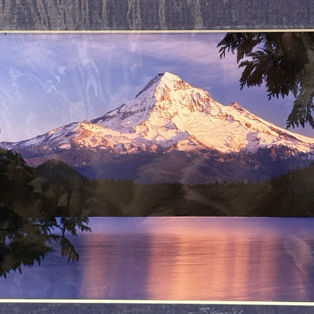Mt. Hood Alpenglow, Lost Lake – Signed Sherrill Photo Print 8x10