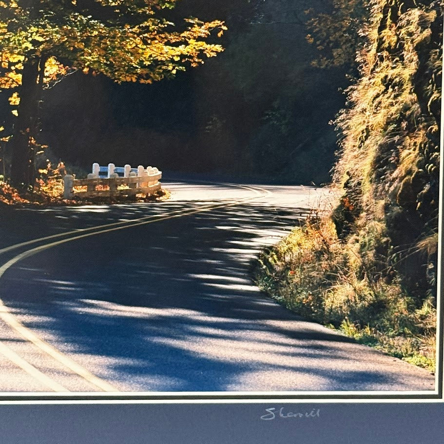 Crown Point Highway, Columbia River Gorge – Signed Sherrill Photo Print 20" x 8"