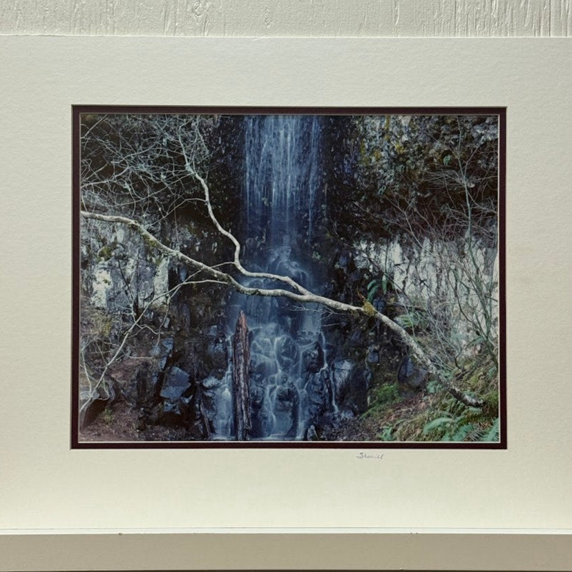 Perdition Trail Waterfall, Columbia River Gorge – Signed Sherrill Photo Print 24" x 20"
