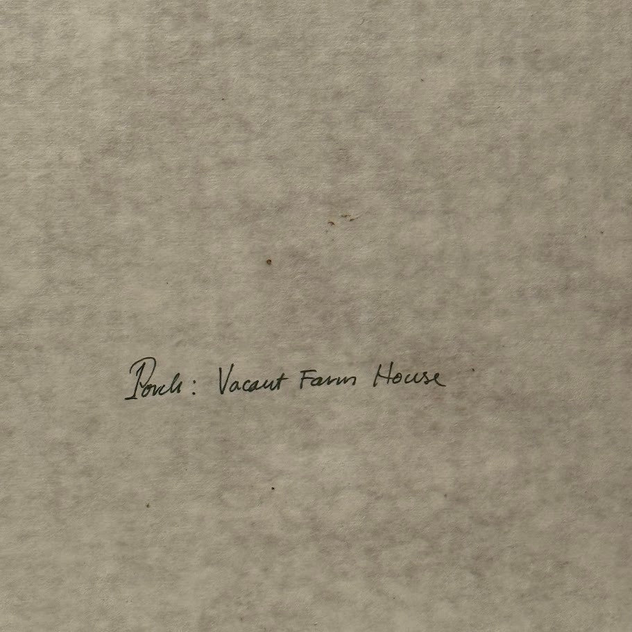 Vacant Farmhouse – Sealed & Matted Sherrill Photo Print 24" x 12"