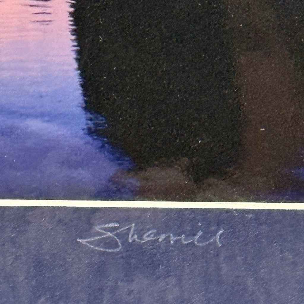 Haystack Rock, Cannon Beach Sunset – Signed Sherrill Photo Print 8x10